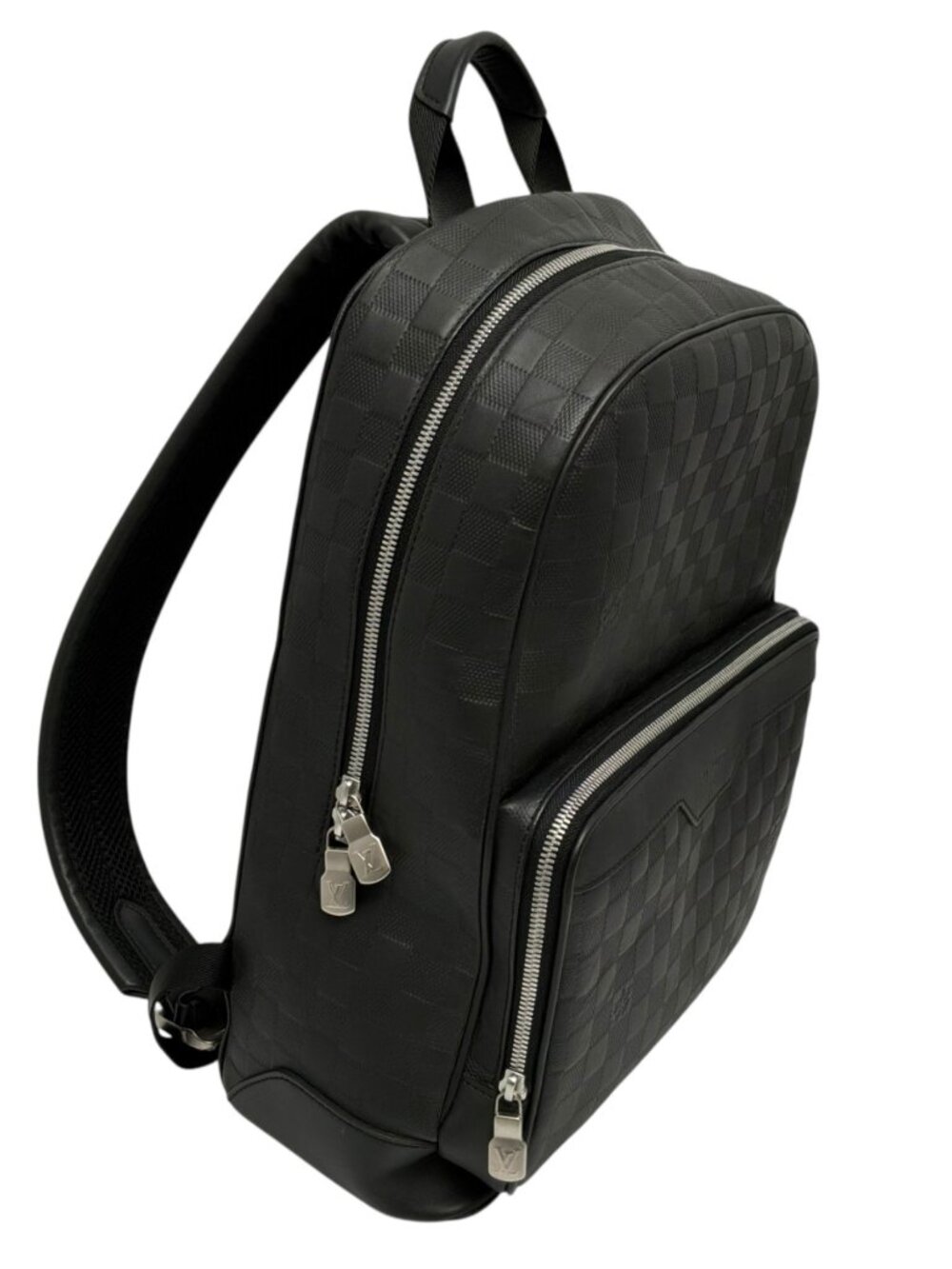 LOUIS VUITTON 2020 Black Damier Coated Canvas Infini Campus Backpack SHW - Picture 2 of 14